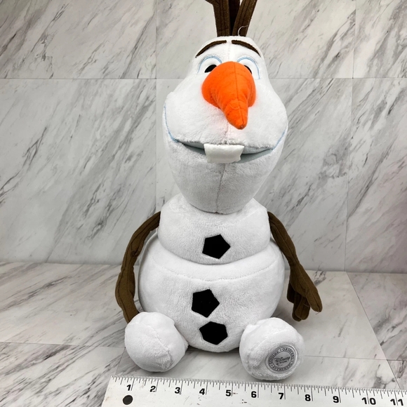 Olaf Plush Toy with Orange Nose - Picture 2 of 4